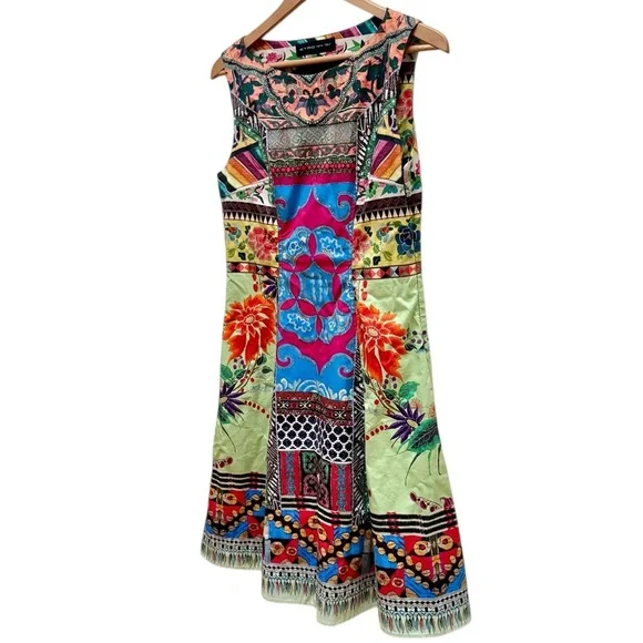 Etro Sleeveless Patchwork Amalfi Dress - Picture 7 of 16